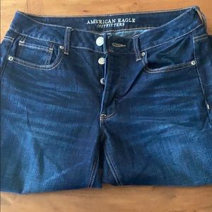 AEO Boot Cut Stretch Denim Pants